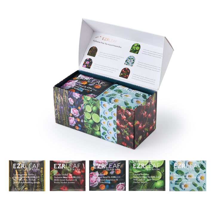 Caffeine-Free Tea Assortment Box  ｜22 CT