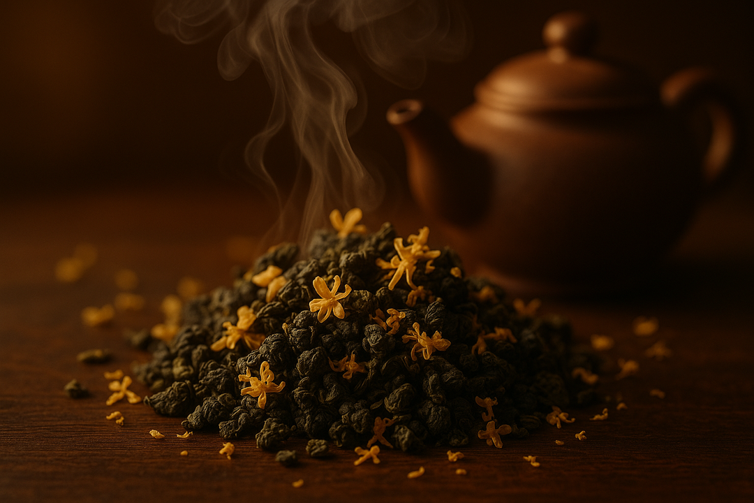 桂花、烏龍茶、茶香